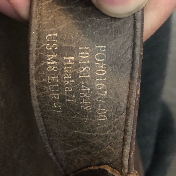 Olukai Ohana Men’s Brown Java Thong flip flops Beach Sandals Size 8 - Picture 10 of 11